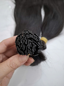 ผมต่อแบบ I-Tip เคราตินธรรมชาติ เกรดพรีเมียม สำหรับขายส่ง - Product Image 6