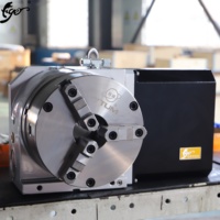 Table rotative CNC à 4ème axe Tiger Center, hauteur : 160 mm, diamètre. Accessoires pour machine-outil à engrenage à vis sans fin à double filetage de 255 mm
