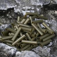 Tube thermorétractable Hirisi, 100 pièces par paquet, pour la pêche à la carpe, anti-emmêlement, manchons pour hameçons, matériel de pêche à la carpe.