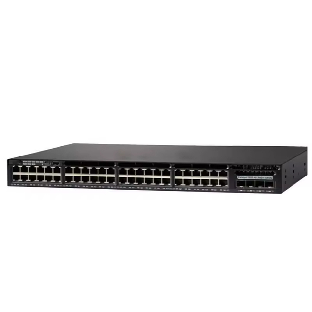 WS-C3650-48PS-L/WS-C3650-48PS-S/WS-C3650-48PS-E 48-Port Gigabit PoE Layer 3 4x1G Uplink Enterprise Core Network Switch