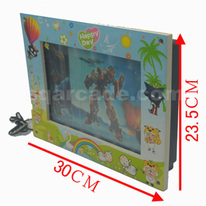 Simulador de pantalla HD para interiores que funciona con monedas Crazy Horse Animal Kids Ride Kit <span class=keywords><strong>Kiddie</strong></span> Machine Screen Console Consola de juegos - Product Image 5