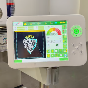 Nouvelle machine à broder à tête ronde de pointe, production personnalisée directe d'usine pour la broderie de logos de marques sur écussons - Product Image 5