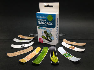 Bande d'aide colorée de bande dessinée imprimée personnalisée pour bébé boîte en fer-blanc d'aide de bande dessinée pour enfants - Product Image 6