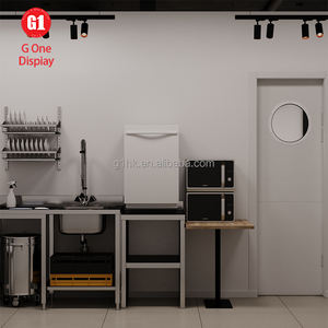 Mostrador de Exhibición para Panadería y Dulces en Centros Comerciales, Mostrador Personalizado para Exhibición de Pan, Mostrador para Té de Burbujas - Product Image 6