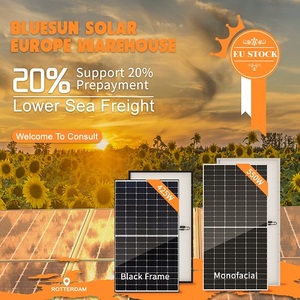 Bluesun UE entrepôt de Rotterdam bon prix 400w 425w 450w panneau solaire photovoltaïque de Solar Electric Company - Product Image 5