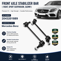 Barra Stabilizzatrice Anteriore Sinistra per Sospensioni Sportive 365MM Componente Telaio per Mercedes Benz OE 2043201889