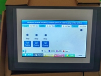 Contrôleur de station multi-pompes HMI CPC-6 24V DC PID à pression constante avec surveillance à distance ModBus et écran tactile CE ISO9001