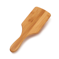 Cepillo ecológico, cojín de aire de alta calidad, cepillo para desenredar, logotipo personalizado, venta al por mayor, Etiqueta Privada, paleta de bambú Natural
