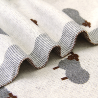 Couverture pour bébé en tricot jacquard de mouton rose super douce et confortable pour fille, couverture de réception pour nouveau-né, literie de berceau, cadeau
