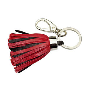 Porte-clés de voiture en cuir véritable en stock, diverses couleurs, forme personnalisée écologique, vente chaude - Product Image 3