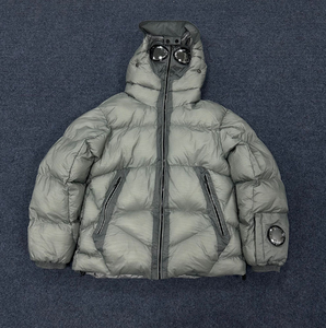 Chaqueta Deportiva Gruesa para Hombre, Chaqueta de Invierno con Cuello Alto y Cremallera, Chaqueta de Algodón con Insignia de Lente, Adecuada para Montañismo - Product Image 2