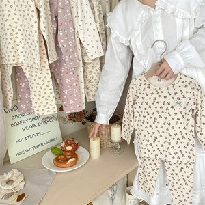 <span class=keywords><strong>Pyjama</strong></span> d'hiver doux et <span class=keywords><strong>chaud</strong></span> à fleurs pour enfants - Product Image 6
