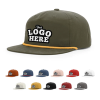 Casquette de course en nylon imperméable à cinq panneaux personnalisée à bas prix, chapeau de papa souple non structuré à 5 panneaux avec écusson en cuir