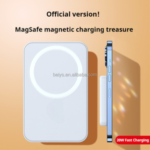 di nuova concezione 10000mAh caricatore rapido magnetico portatile leggero Mini 15W ricarica Wireless 10000mAh MINI Power Bank - Product Image 4