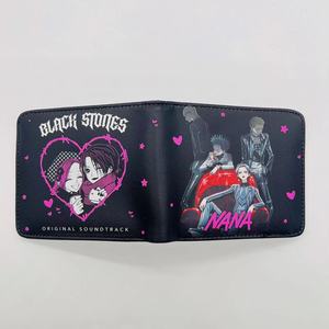 2 estilos Anime monedero tarjeta bolsa <span class=keywords><strong>Manga</strong></span> japonesa <span class=keywords><strong>NANA</strong></span> Cosplay Anime PU carteras plegable cartera para hombres mujeres - Product Image 6