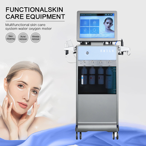 เครื่องดูแลผิวหน้าแบบ 6-in-1 แนวตั้ง พร้อมระบบอควาเฟเชียล ออกซิเจนเทอราปี ทำความสะอาดล้ำลึก และอุปกรณ์เสริมความงามสำหรับร้านเสริมสวย พร้อมหน้าจอสัมผัสขนาด 15 นิ้ว - Product Image 5
