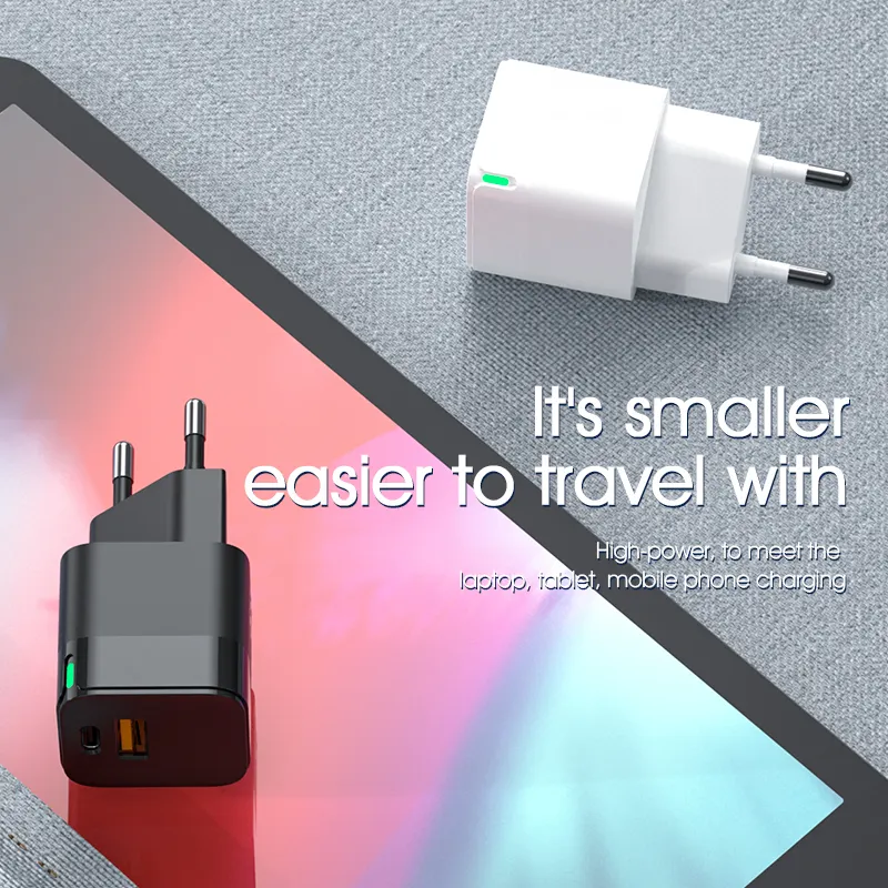 US EU UK PD 20W PD 30W fast charging power supplier wall charger USB C 20W power adapter for iphone charger