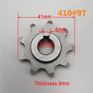 Motor <span class=keywords><strong>de</strong></span> engranaje <span class=keywords><strong>de</strong></span> acero <span class=keywords><strong>de</strong></span> 9 <span class=keywords><strong>dientes</strong></span> y 13 <span class=keywords><strong>dientes</strong></span> para piñón <span class=keywords><strong>de</strong></span> rueda <span class=keywords><strong>de</strong></span> cadena <span class=keywords><strong>de</strong></span> <span class=keywords><strong>bicicleta</strong></span> eléctrica Compatible con MY1016Z MY1018 - Product Image 6