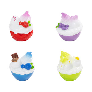 Miniatures colorées de glaces en résine, figurines artisanales pour maison de poupée, mini-cuisine, micro-paysagisme et décoration - Product Image 5