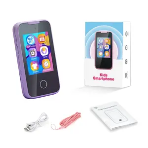 YMX PH05 Mini Adorable Rosa Azul Electronica y Electricidad Smartphone Movil para Juguetes Infantiles Para ninos pequenos