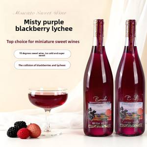 Personnalisation OEM ODM, liqueur de mûre, de litchi et de <span class=keywords><strong>raisin</strong></span> 10%ABV 750ml, <span class=keywords><strong>achat</strong></span> en gros B2B, commerce transfrontalier - Product Image 4