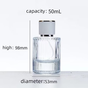 <span class=keywords><strong>Faconnable</strong></span> Stripe Men Eau De Toilette Contenedor De Vidrio 30ml 1oz Cilindro Perfume De Viaje Sub-botella - Product Image 2