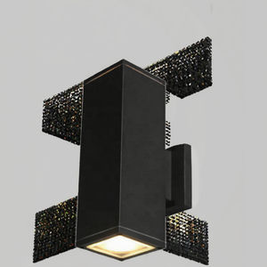 CSLIDO-Applique Murale à LED pour Extérieur, Corps en Aluminium Étanche Ip65, Base GU10 E27, <span class=keywords><strong>Blanc</strong></span> Chaud, Lumière du Jour - Product Image 2