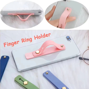 Soporte de Anillo de Silicona para Teléfono Móvil, Adhesivo para el Tablero Trasero del Vehículo, Accesorio para <span class=keywords><strong>iPhone</strong></span>, para Usar en la Cama - Product Image 2