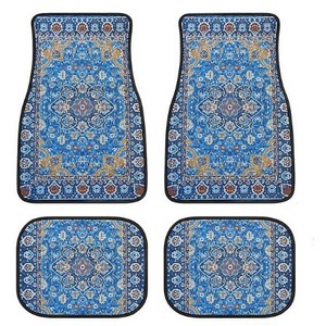 Karpet lantai mobil Universal, karpet lantai mobil Universal empat potong Bohemian Vintage, Set tahan debu - Product Image 4