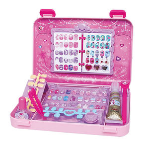 Fournisseurs de Shantou Jouets pour filles Cosmétiques Beauté Maquillage <span class=keywords><strong>Jouet</strong></span> Tampon à ongles <span class=keywords><strong>Art</strong></span> des ongles <span class=keywords><strong>Studio</strong></span> Enfants Mignon Outil de manucure Ensemble de jeu - Product Image 1