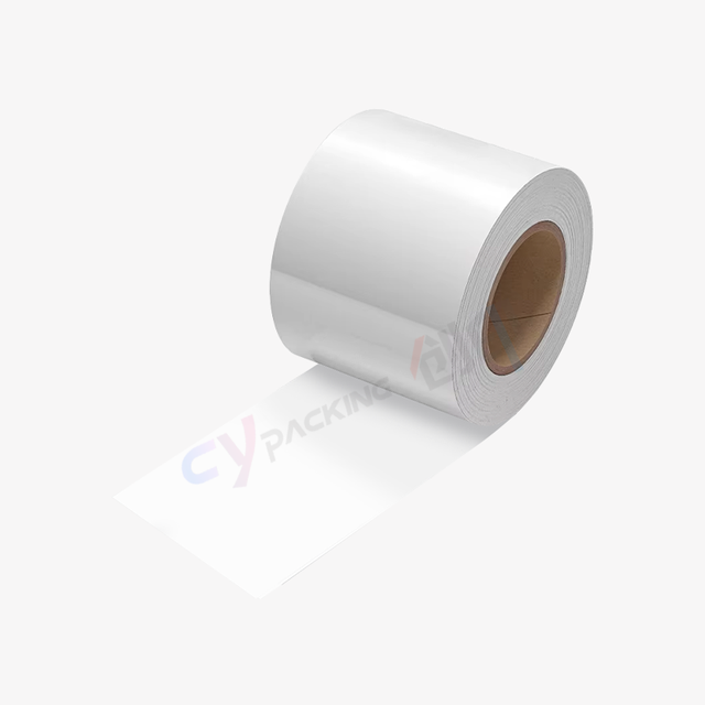 58mm Wide Top Coated Thermal Linerless Label for EPSON TM-L100 Direct Thermal Continuous Label Roll