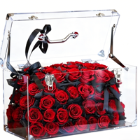 Aktiv für Ewige Blumen: Natürliche Frische Rose Weihnachtsgeschenkset - Eventdekoration, Langlebig für 3-5 Jahre