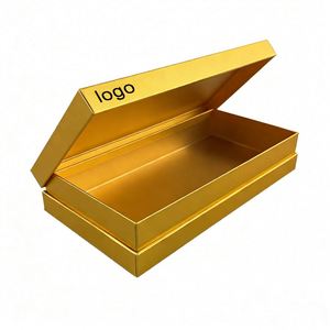 Caja de Regalo Magnética Dorada Personalizable al por Mayor, Elegante y Resistente, Ideal para Joyería y Empaque de Productos de Alta Gama - Product Image 2