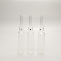 Ampoules en verre ambré transparent de 1 ml, 2 ml, 5 ml, 10 ml, flacons en verre