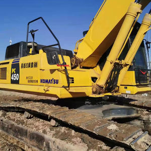 Excavadora usada Komatsu PC450 Máquina grande para construcción Buen estado Venta Motor original - Product Image 1
