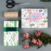 Rouleau de papier d'emballage cadeau personnalisé, mètres, avec impression personnalisée
