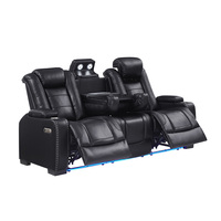 Modernes Europäisches Luxus-Schlafsofa-Set mit Elektrischen Verstellbaren Sitzen aus PU-Leder Umweltfreundliche Wohnzimmermöbel