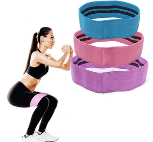Bandes de résistance pour les jambes, Mini bandes à enrouler les jambes, les fessiers et les hanches, meilleure vente - Product Image 3
