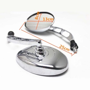 MOTERCROSS-Réflecteur de rétroviseurs latéraux pour <span class=keywords><strong>moto</strong></span>, rétroviseur pour <span class=keywords><strong>moto</strong></span> rétro Cruiser Chopper - Product Image 2