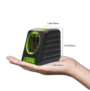 <span class=keywords><strong>Nivel</strong></span> Láser <span class=keywords><strong>Huepar</strong></span> Box-1G <span class=keywords><strong>Autonivelante</strong></span> para Exteriores, Haz Verde, Línea Cruzada, 150 Grados, Líneas Láser Seleccionables - Product Image 4