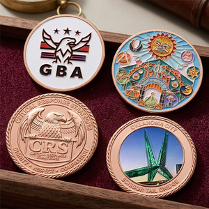 Moneda de Cobre Personalizada de Fábrica con Recubrimiento de Color, Moneda Coleccionable Premium de <span class=keywords><strong>1</strong></span> Onza, Moneda de Cobre Fino 999 con Relieve 3D - Product Image 3
