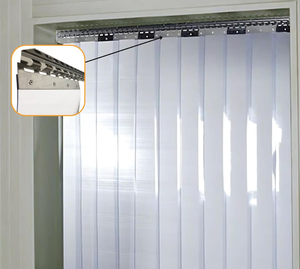 Cortina de PVC Antirreflexo e Antiarco para Soldagem Industrial com Espessura Personalizada - Product Image 1