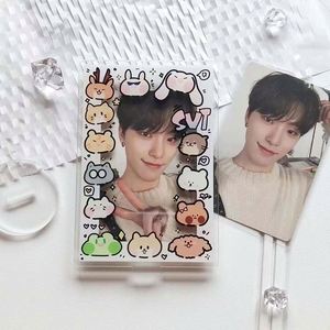 ที่วางการ์ดรูปภาพอะคริลิคขนาดเล็กแบบกำหนดเองสำหรับ Kpop พร้อมพิมพ์ลาย UV บนผ้าไหม และพวงกุญแจโลหะผสมสังกะสี - Product Image 5