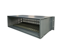 Châssis de montage en rack RDEKONO en aluminium 3U-6U 19 pouces / Boîtier sous-rack avec panneau frontal, taille personnalisable