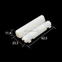 Caja de fusibles para motocicleta, doble carcasa de fusibles con tapa abatible, base para fusibles 6 * 30, caja de conexiones, carcasa de tubo de fusibles de nailon ignífugo para coche