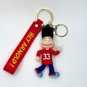 Porte-clés créatif transfrontalier <span class=keywords><strong>Arnold</strong></span>, <span class=keywords><strong>dessin</strong></span> <span class=keywords><strong>animé</strong></span>, mignon, poupée 3D, porte-clés de voiture, accessoires de sac pour couple - Product Image 6