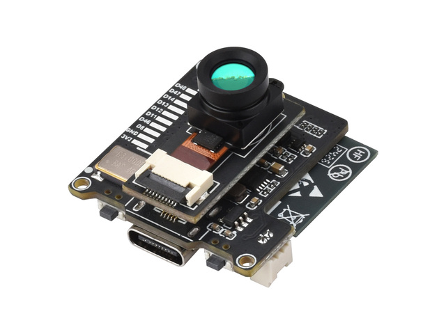 Waveshare Thermal-90 Camera ESP32 Module-SKU-30139 ,ESP32-S3 IR Thermal Imaging Camera Module, Type-C Port, 8