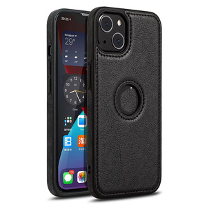 Accessoires de téléphone portable d'affaires étui en cuir Pu couture couverture arrière pour <span class=keywords><strong>iPhone</strong></span> 15Pro Max 16E 14 13 <span class=keywords><strong>12</strong></span> <span class=keywords><strong>Mini</strong></span> 11 XS XR - Product Image 4