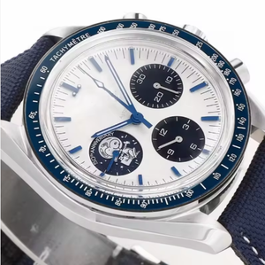 Reloj de Hombre Automático con Cronógrafo, Caja de Cerámica, <span class=keywords><strong>Omega</strong></span> Speedmaster Apollo <span class=keywords><strong>Moon</strong></span> Snoopy, de Fábrica N1 - Product Image 6