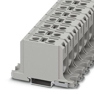 Connecteur haute intensité 1086465, 1 kV, 145 A, terminaison à vis, 6 mm Csa, gris, série <span class=keywords><strong>Ubal</strong></span> 50 pour PLC - Product Image 1
